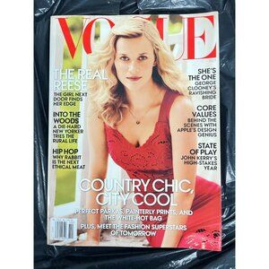 Vogue Magazine October 2014 The Real Reese Reese Witherspoon Cover